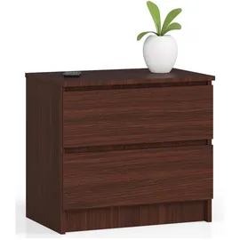 Akord Nachtschrank Akord 60 x 60 x 55 cm Wenge