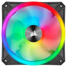 Corsair iCUE QL140 RGB PWM Dual Fan Kit, schwarz, 2er-Pack, LED-Steuerung, 140mm (CO-9050100-WW)