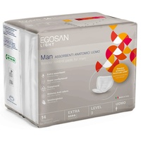 Santex Egosan light Inkontinenz-Einlagen bei Blasenschwäche Vorratspack MEN Level 2 12x 14 Stück (168 Einlagen)