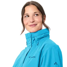 Vaude Damen Freizeit und Regenjacke Escape Bike Light Jacket aqua, 36