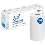 Scott® 8556 Küchenrolle Comfort - 2-lagig, 6x 2 Rollen, weiß