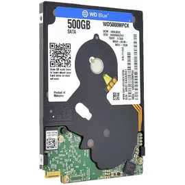 Western Digital AV-25 500 GB 2,5" WD5000LUCT