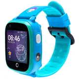 SoyMomo - Intelligente Uhr für Kinder Space 1.0 - Smartwatch für Kinder mit GPS, Anrufe und Videotelefonie - Kinderortungsgerät mit SOS-Taste - Unbekannte Nummern Sperre - Blau