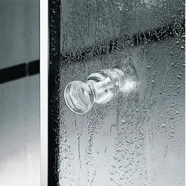 Kermi NOVA 2000 Duschtür rechts 80 x 185 cm Kunstglas Weiß