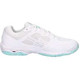 Mizuno WAVE PHANTOM 3 Damen Handballschuhe, weiß, Größe 43 - 43
