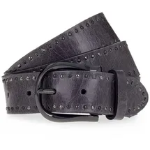 B.belt Damengürtel Leder grau 75