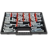 Schraubenbox24 Sechskantschrauben Sortiment M8-M10 10 mm-50 mm 110 tlg.