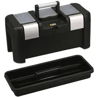 Allit McPlus Alu Werkzeugkoffer 21 ohne Inhalt rot/schwarz