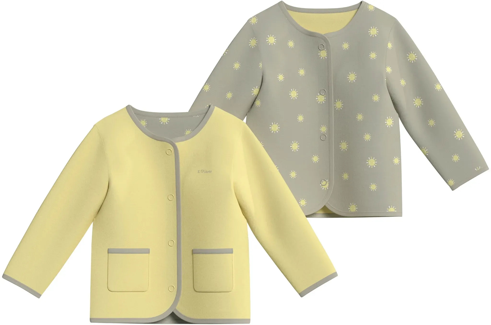 s.Oliver Wendejacke Sonnen, beige | gelb, 50
