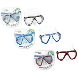 BESTWAY Hydro-Swim Tauchmaske, Blackstripe, ab 14 Jahren, sortiert, 22052, mehrfarbig, Einheitsgröße