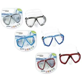 BESTWAY Hydro-Swim Tauchmaske, Blackstripe, ab 14 Jahren, sortiert, 22052, mehrfarbig, Einheitsgröße