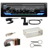 JVC KD-X482DBT Bluetooth DAB Einbauset für Mercedes SLK R170 W208 W210