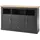 OTTO home Westminster S 150 x 96 x 41 cm Dunkelgrau / Wotan Eiche