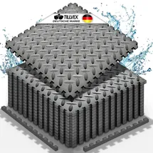 tillvex Pool Bodenschutzmatte 24 Stück Unterlegmatte für Pool & Planschbecken Poolmatte Bodenmatte Outdoor Poolunterlage Bodenschutz Matten