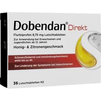 RECKITT Dobendan Direkt Flurbiprofen 8,75 mg Lutschtabletten 36 St.