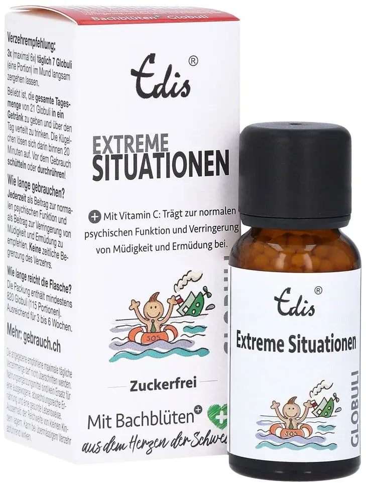 Edis Extreme Situationen Bachblüten Globuli 18 g