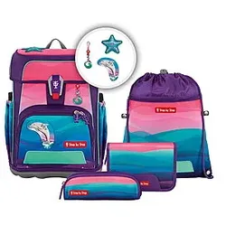 Step by Step Cloud Schulranzenset Ocean Dolphin Lana