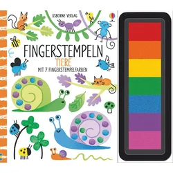 Fingerstempeln: Tiere