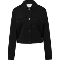 s.Oliver Strukturierte Jacke aus Interlock Schwarz 38