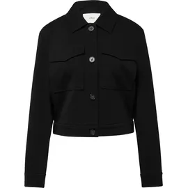 s.Oliver Strukturierte Jacke aus Interlock Schwarz 38