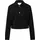Strukturierte Jacke aus Interlock Schwarz 38