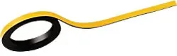 Maul Magnetstreifen 5 cm x 1 m Gelb 6520115 2 Stück