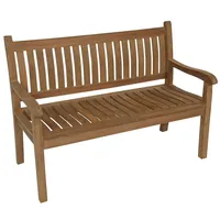 Lesli Living Teak Landhausbank "Hastings" 180 cm Gartenbank Lesli