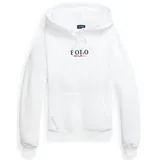 Polo Ralph Lauren Kapuzensweatshirt Fleece mit Kängurutasche Eine sofortige Authentifizierung über das Ralph Lauren-System möglich. weiß XL