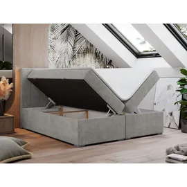 MKS Meble BOXBETT LOPE 160/200 - Hellgrau Strukture - H4