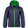 TROLLKIDS Eikefjord Steppjacke Hedge Green/Candy Pink 122