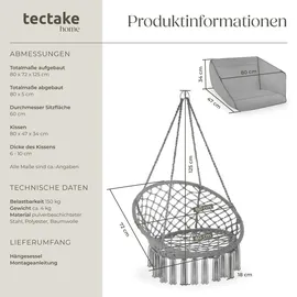 Tectake Grazia grau