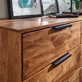 Wohnling Kommode, WL6.564 sheesham 117,0 x 42,0 x 80,0 cm, 1 St.