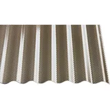 guttagliss Profilplatte PC Wabe HS 76/18 6000 mm x 1045 mm Bronce