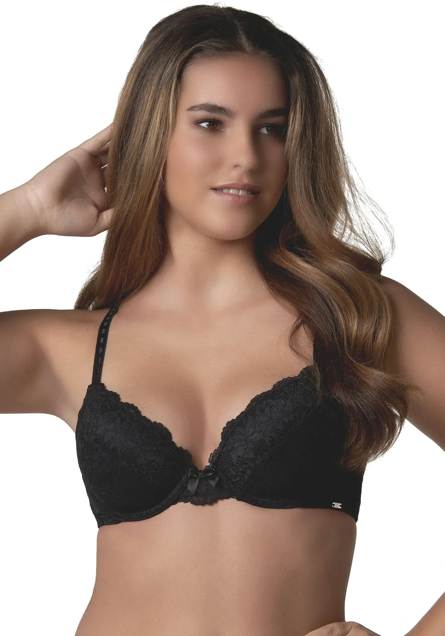 After Eden Bügel-BH »MOLLY«, Cup B-D, Padded wire bra recycled lace After Eden Black 80