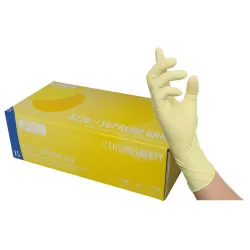 NITRAS SUPREME GRIP LATEX Untersuchungshandschuh 8230-S , 1 Packung = 100 Stück, Größe S