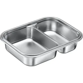 Westmark Edelstahl Lunch Box geteilt, 450 280 ml, 23722270