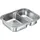 Westmark Edelstahl Lunch Box geteilt, 450 280 ml, 23722270