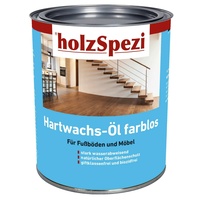 2,5 Liter Hartwachs - Öl Seidenmatt Hartwachsöl für Gartenhaus Holzfussboden