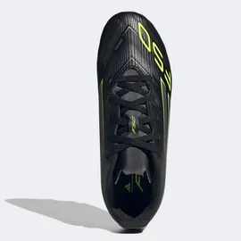 adidas F50 Club FG/MG Kinder core black/iron metallic/lucid lemon 30