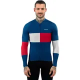 SIROKO Herren Radsport langärmeliges radtrikot M2 Vezzana SIROKO Blau XS