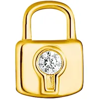 Thomas Sabo Ohrstecker Schloss vergoldet gold H2219-414-14