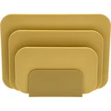 Rosti Choptima Schneidebrett-Set Kunststoff 3-teilig 35,5 x 26,5 cm Gelb