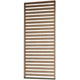 Karibu Pavillonseitenteil Seitenwand Lamellen Optik, 106x228 cm, verschiedene Größen, für Pavillon Quadratus beige 106 cm x 228 cm