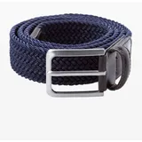 Brax Herrengürtel Leder/Polyester/Elasthan Blau 85
