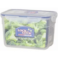 Lock & Lock Vorratsdose rechteckig transparent 20,8 x 14,3 x 12,8 cm 2,4 l