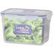 Lock & Lock Vorratsdose rechteckig transparent 20,8 x 14,3 x 12,8 cm 2,4 l