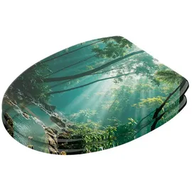 Sanilo Rainforest mit Absenkautomatik Grün