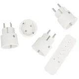 Voltomat Funksteckdosen-Set  (Weiß, 4 Stk., Reichweite ca.: 30 m, Max. Anschlussleistung: 2.300 W)
