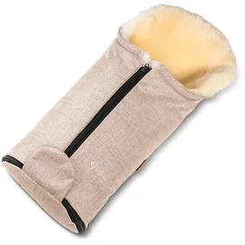 Fellhof Kinderwagenfellsack GASTEIN beige melange