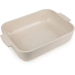PEUGEOT rechteckige Auflaufform APPOLIA 32 cm ecru